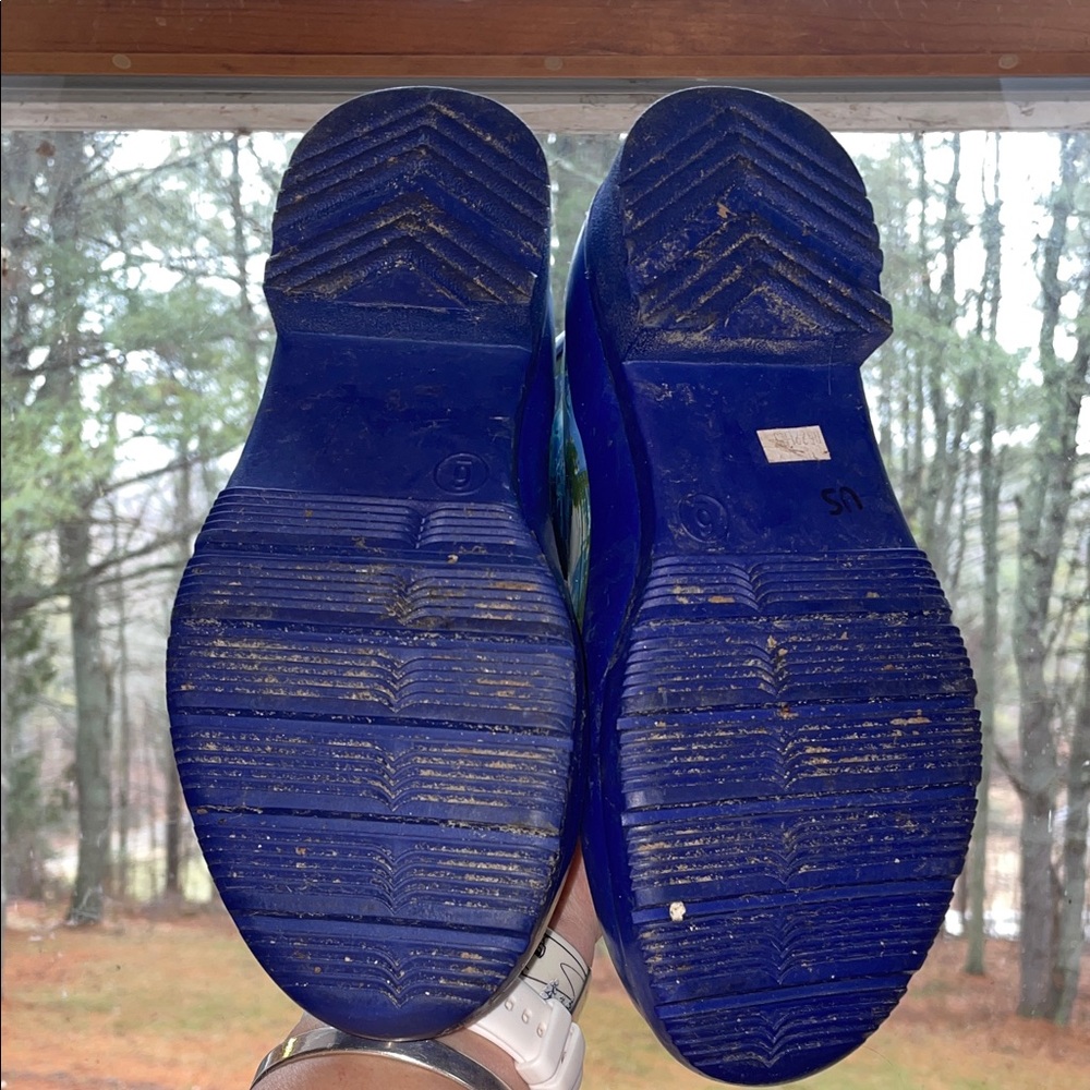 Hunter/Target collaboration Rain Boots - (6) Blue, Green - Picture 9 of 12
